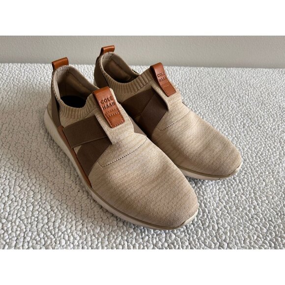 Cole Haan Grand Motion Stitchlite Slip- on Sneakers in Beige Men's size 10 - Picture 2 of 10